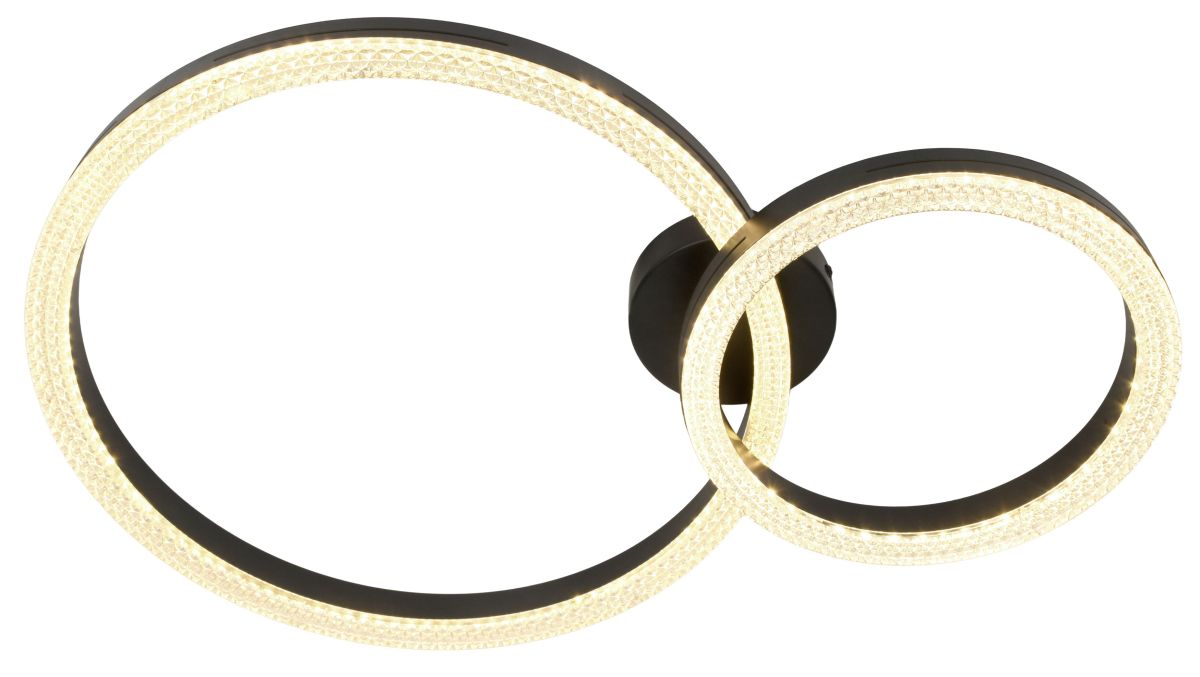 Потолочный светильник Эра Модерн Bloom CLL-1-78W 3K-6K RC BK в Санкт-Петербурге