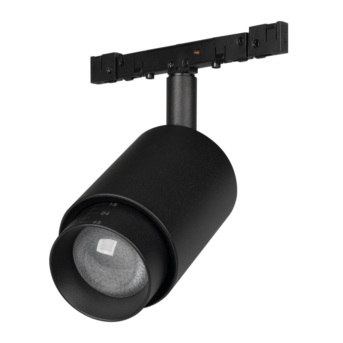 Трековый магнитный светильник Arlight MAG-MICROCOSM-SPOT-ZOOM-R47-9W Day4000 (BK, 15-55 deg, 24V) (IP20 Металл) 050988 в #REGION_NAME_DECLINE_PP#