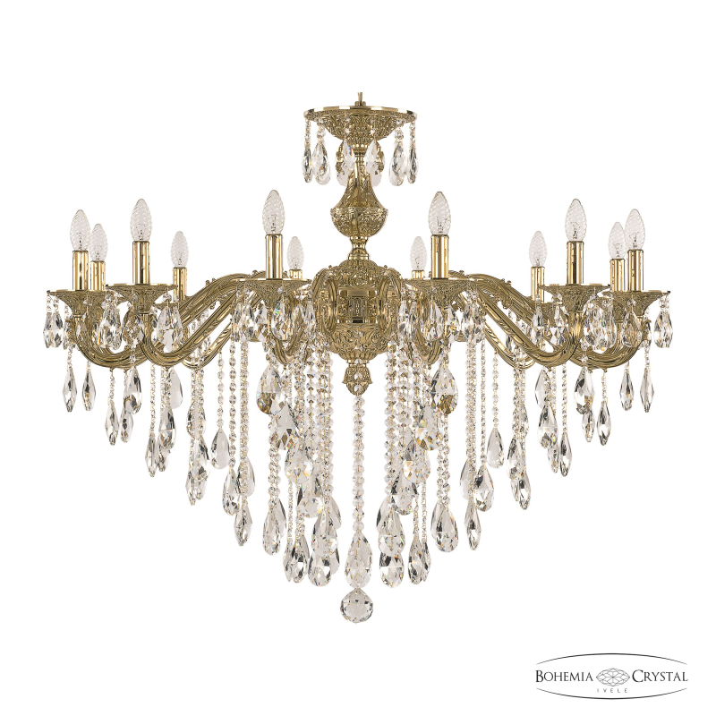 Подвесная люстра Bohemia Ivele Crystal Florence 71202/12/360 B G в Санкт-Петербурге