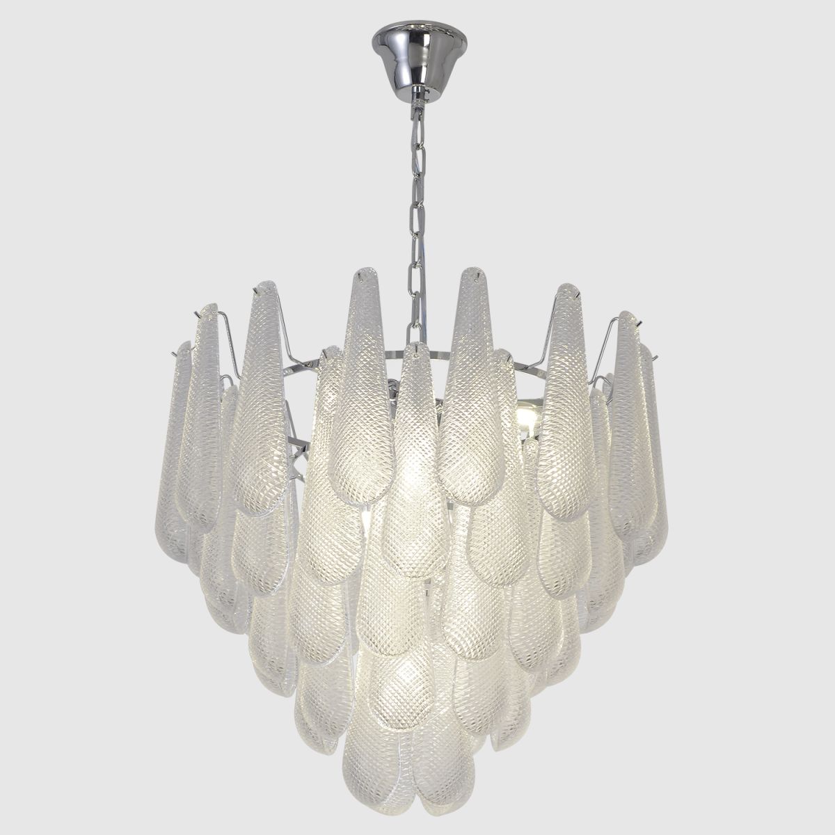Подвесная люстра Crystal Lux FONTAIN SP10 CHROME в Санкт-Петербурге