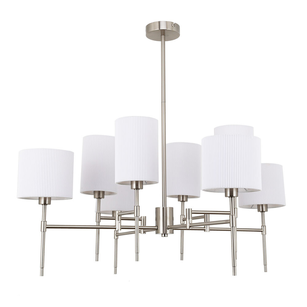 Люстра на штанге Arte lamp Debora A4108LM-8SS в Санкт-Петербурге