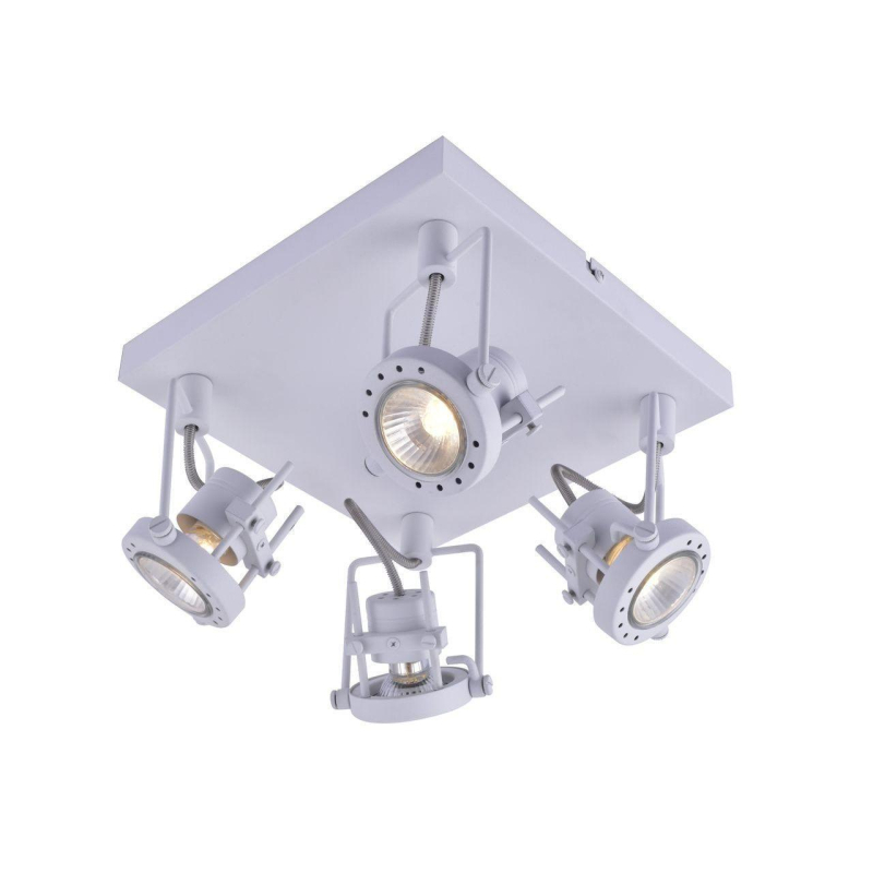 Спот Arte Lamp Costruttore A4300PL-4WH в #REGION_NAME_DECLINE_PP#