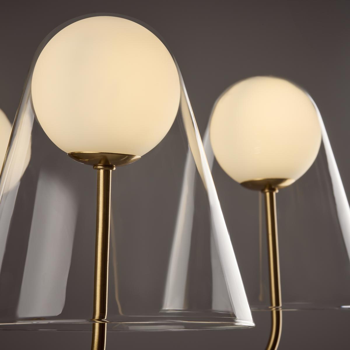 Люстра на штанге Freya Doublety FR5382PL-05BS в #REGION_NAME_DECLINE_PP#