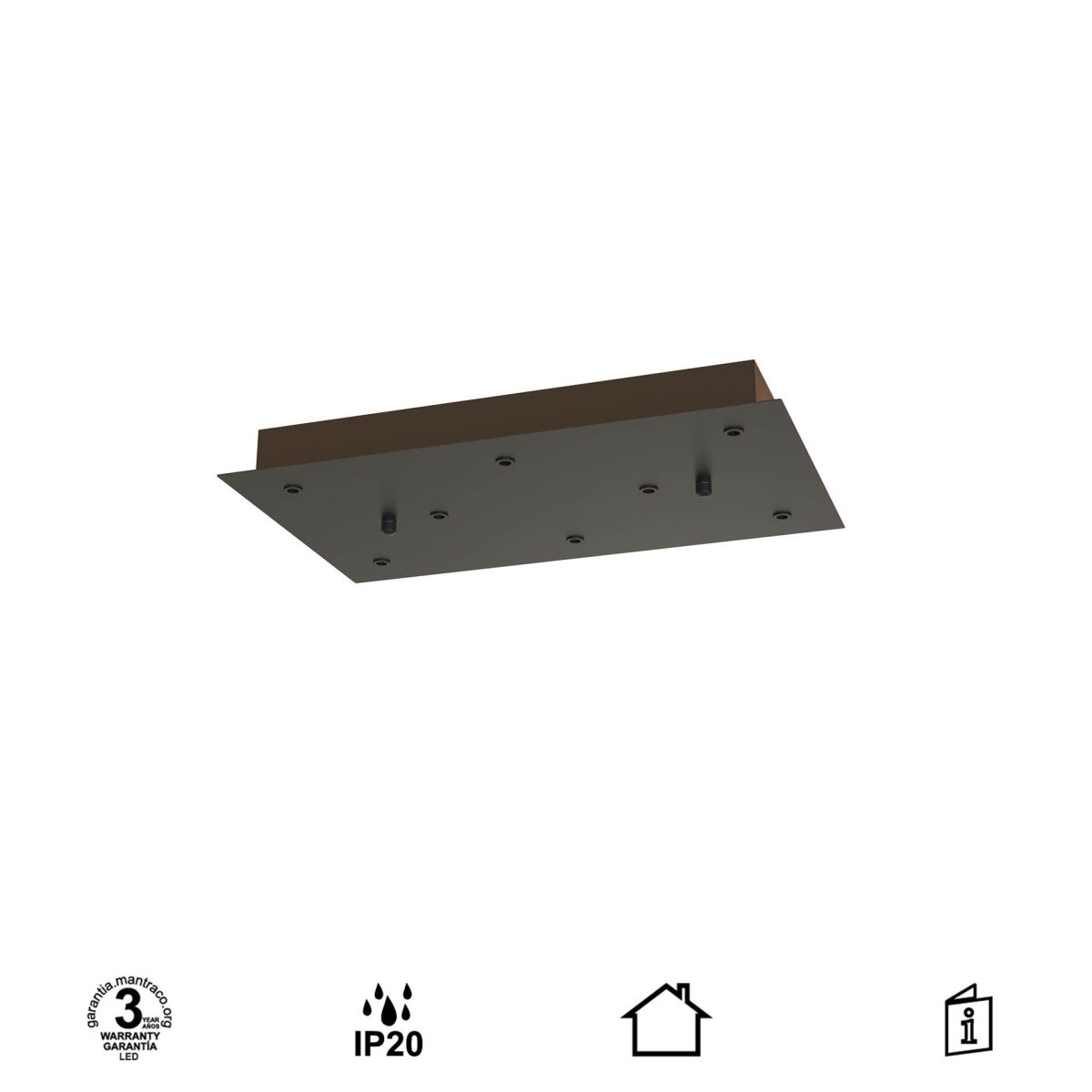 Основание потолочное 8L Mantra Modular Light Florones 9389 в Санкт-Петербурге