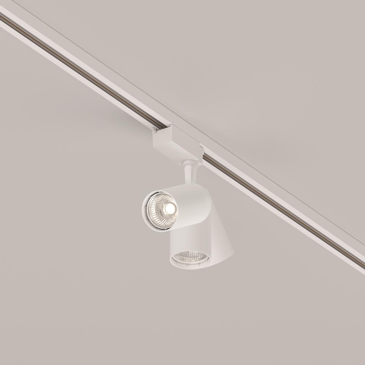 Трековый светильник Maytoni Technical Vuoro TR003-1-6W4K-S-W в #REGION_NAME_DECLINE_PP#