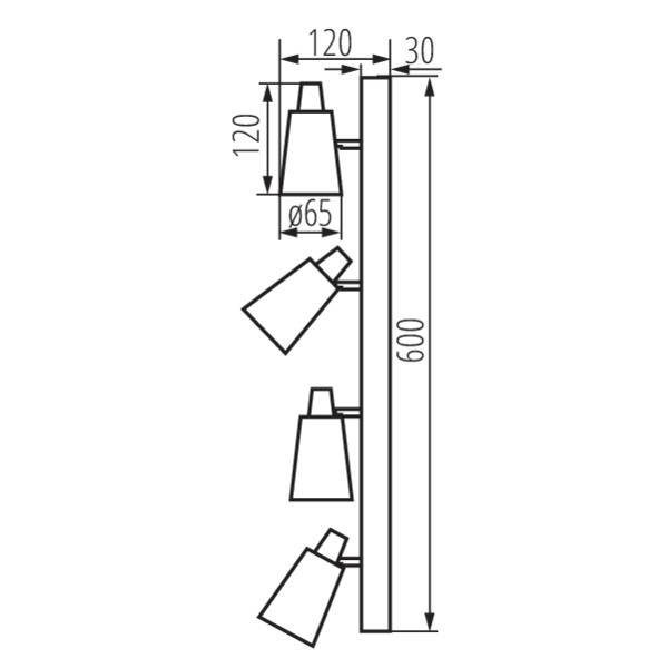 Спот Kanlux Sempra EL-4I B-SR 33097 в Санкт-Петербурге