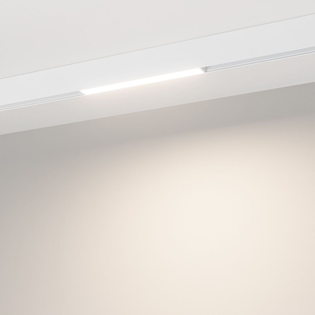 Трековый магнитный светильник Arlight MAG-ORIENT-FLAT-L235-8W Warm2700 (WH, 100 deg, 48V) 055985 в Санкт-Петербурге