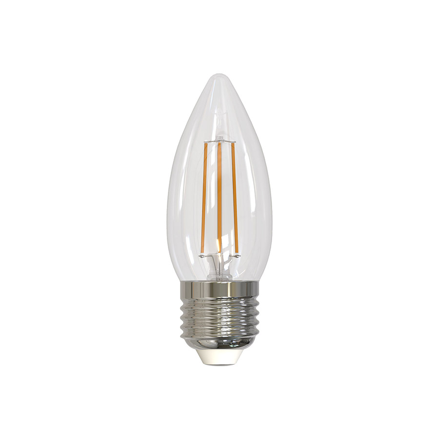 Лампа светодиодная Volpe LED-C35-5,5W/3000K/E27/CL/SLF UL-00008463 в Санкт-Петербурге