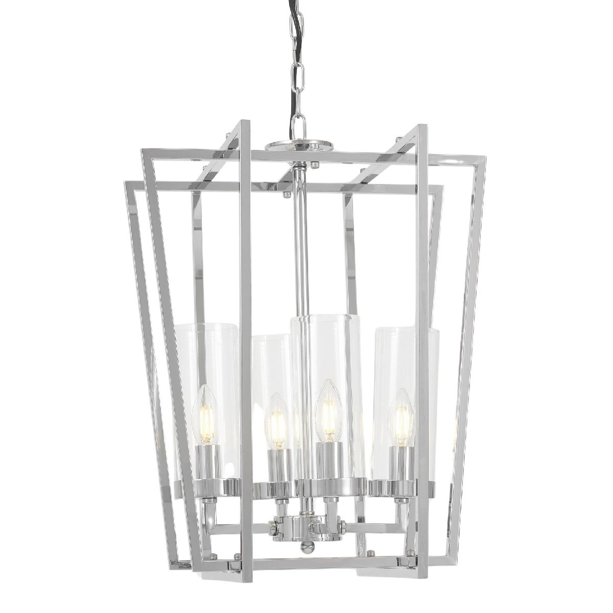 Подвесная люстра Lumina Deco Afres LDP 1246-4 CHR в Санкт-Петербурге