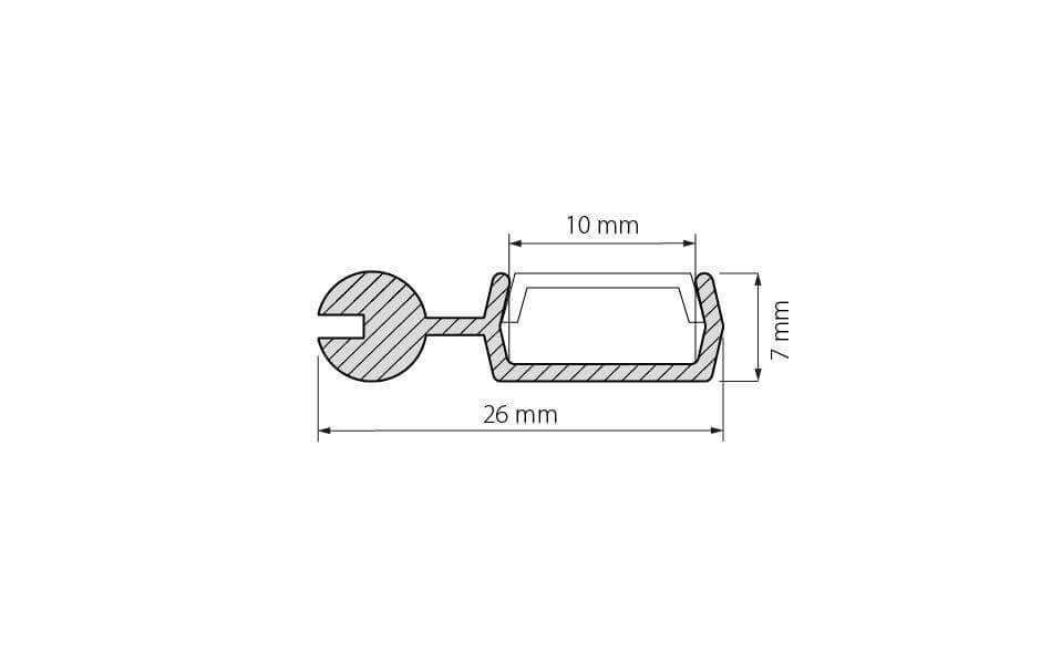 Профиль Arlight POLI-2000 ANOD 021738 в Санкт-Петербурге