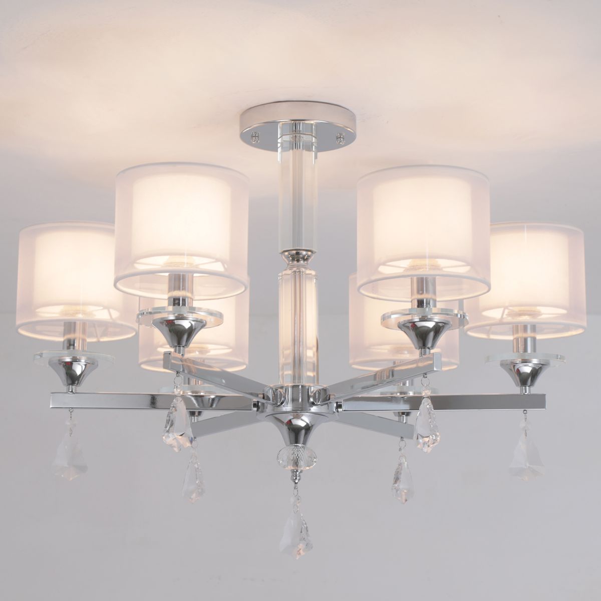 Люстра на штанге Illumico IL1354-6CPA-29 CR Romei в Санкт-Петербурге