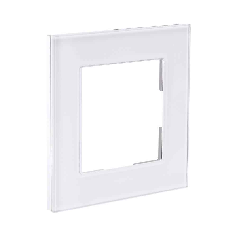 Рамка 1-постовая, стекло белый Kollinger Asthetik AS1WH в #REGION_NAME_DECLINE_PP#