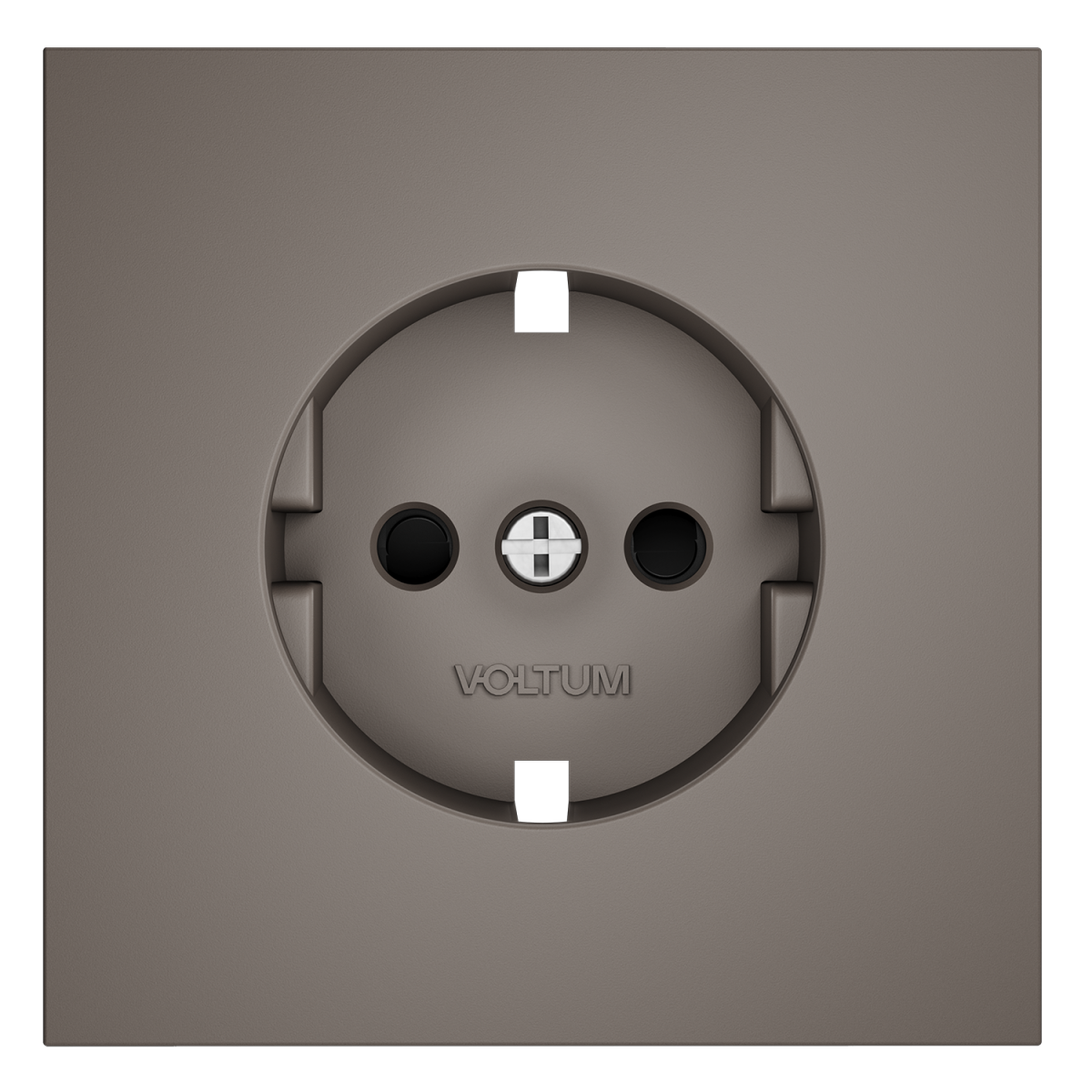 Накладка для розетки с заземлением и защитными шторками Voltum S70 (капучино) VLS000714 в #REGION_NAME_DECLINE_PP#