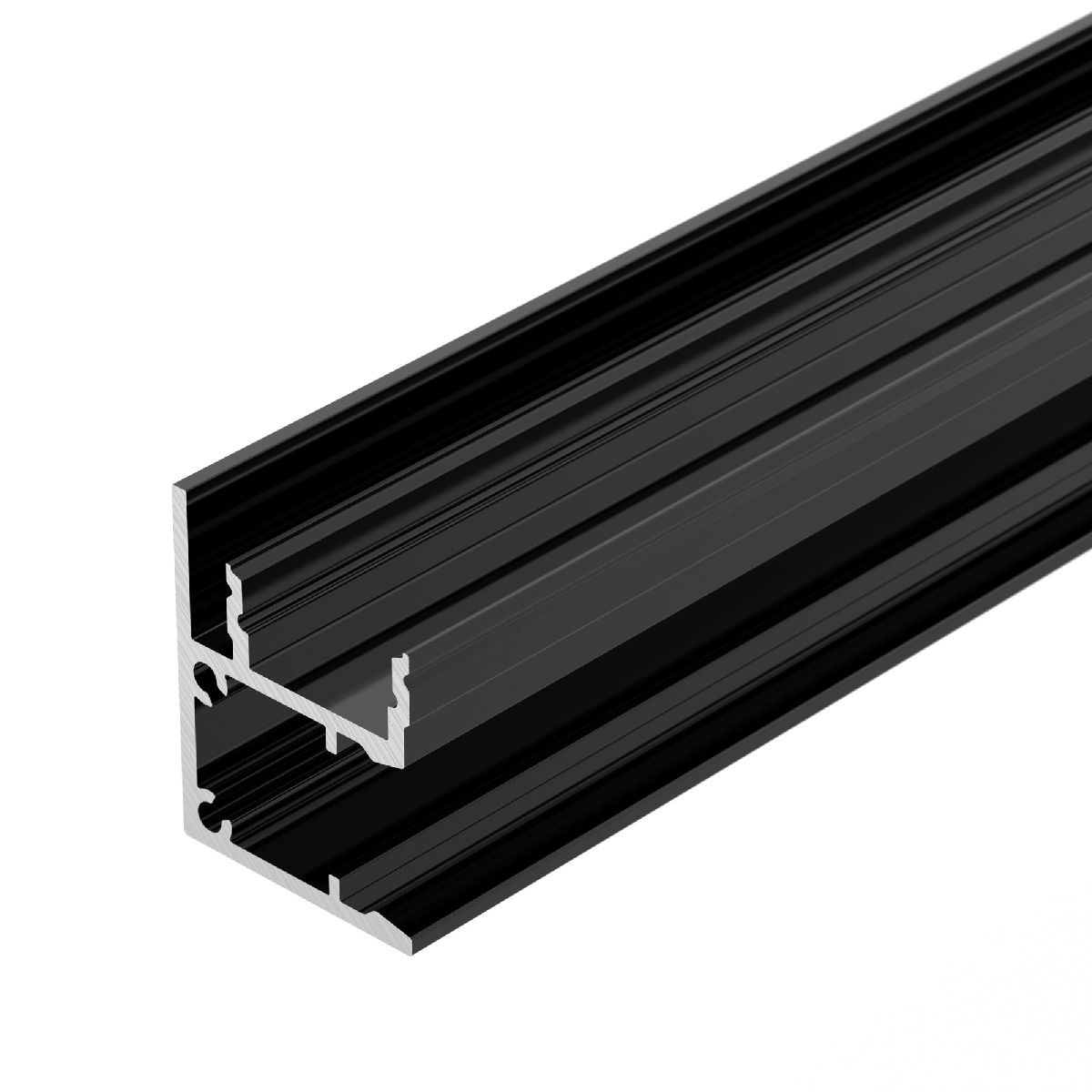 Алюминиевый профиль Arlight WALL-2228-2000 ANOD BLACK 050488 в Санкт-Петербурге