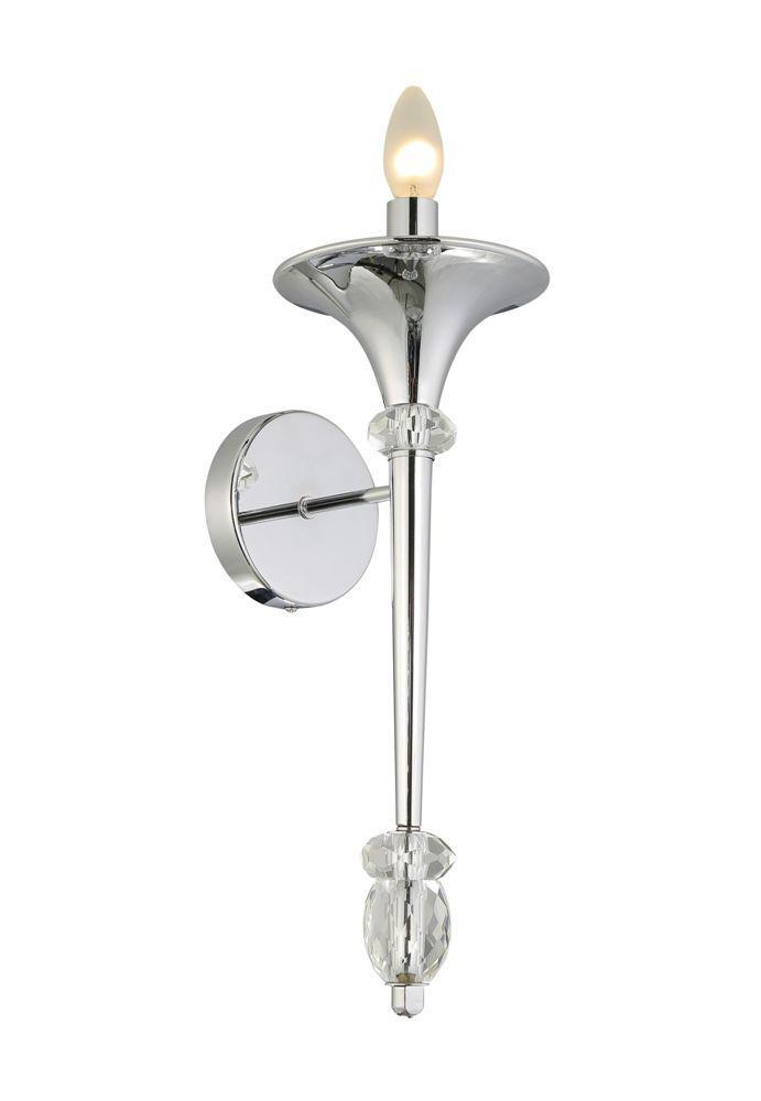 Бра Crystal Lux Miracle AP1 Chrome в Санкт-Петербурге