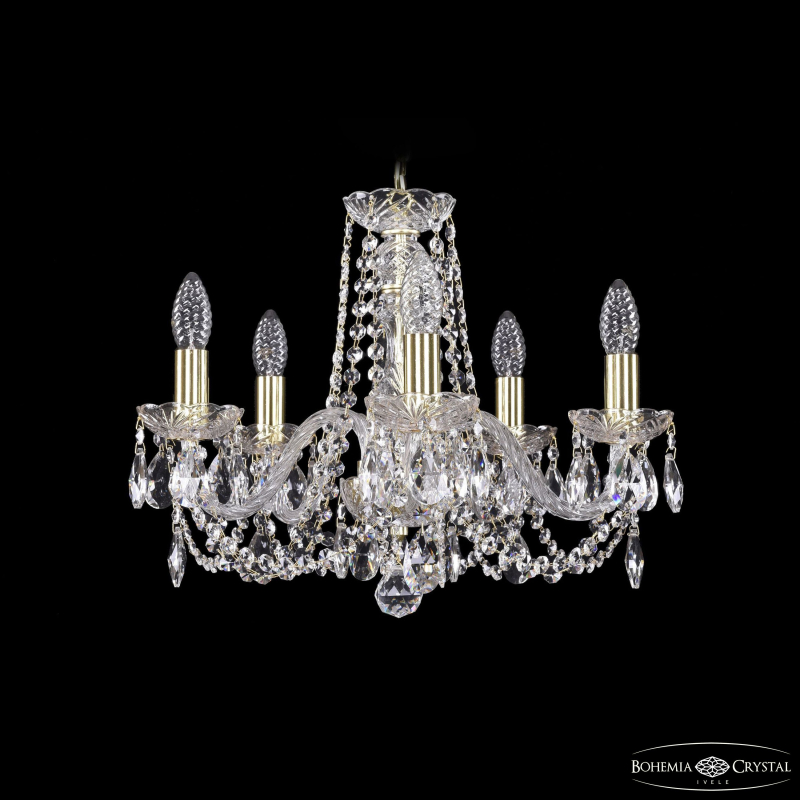 Подвесная люстра Bohemia Ivele Crystal 1402/5/160 G в Санкт-Петербурге