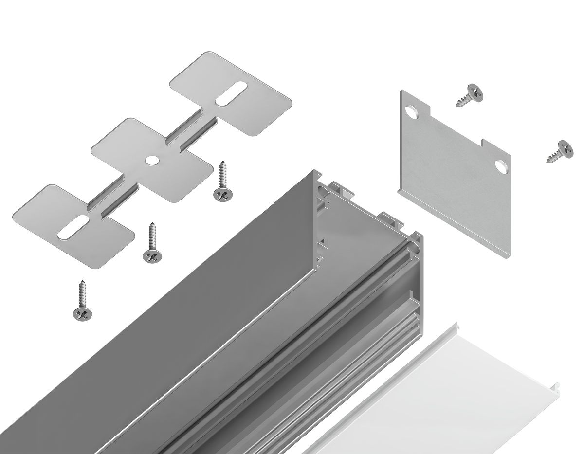 Алюминиевый профиль Ambrella Light Profile System GP2500AL в Санкт-Петербурге