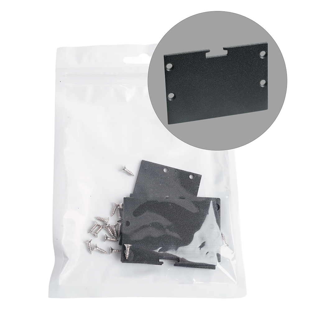 Заглушка без отверстия для профиля CAB257, LD350 (комплект 4шт) Feron LD239 52093 в Санкт-Петербурге