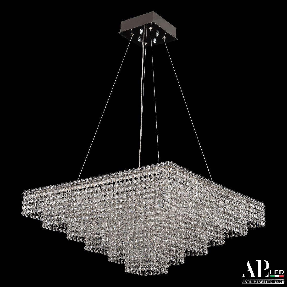 Каскадная люстра Arte Perfetto Luce Sicilia SH03.60.C.Ni.4000 в Санкт-Петербурге