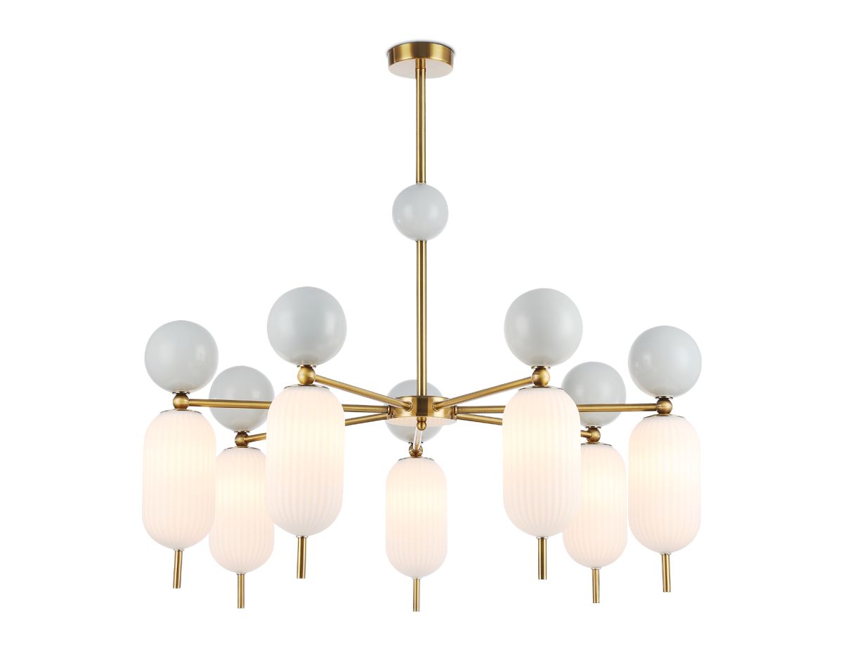 Люстра на штанге Ambrella Light High Light Ceramo Modern LH53106 в Санкт-Петербурге