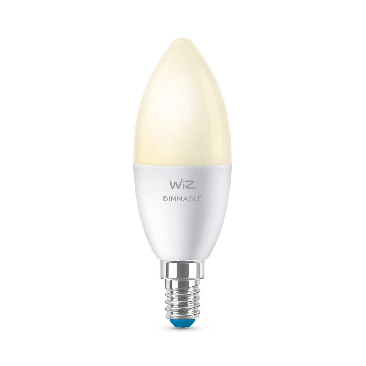 Умная светодиодная лампа Wiz Wi-Fi BLE40WC37E14927DIM1PF/6 E14 4,9W 2700K 929002448502 в Санкт-Петербурге
