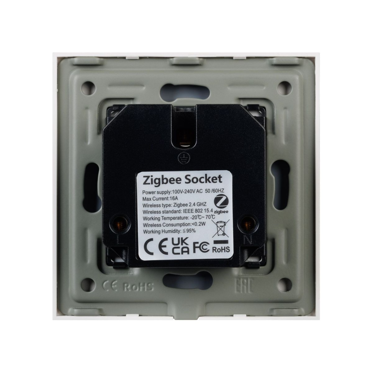 Розетка электрическая с Zigbee управлением Arlight SCT-OMALI-EUZB1-PL-WH (240V, 16A, Zigbee) 050215 в Санкт-Петербурге