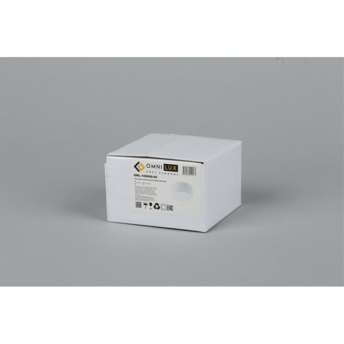 Потолочный светодиодный светильник Omnilux Salentino OML-100909-06 в Санкт-Петербурге