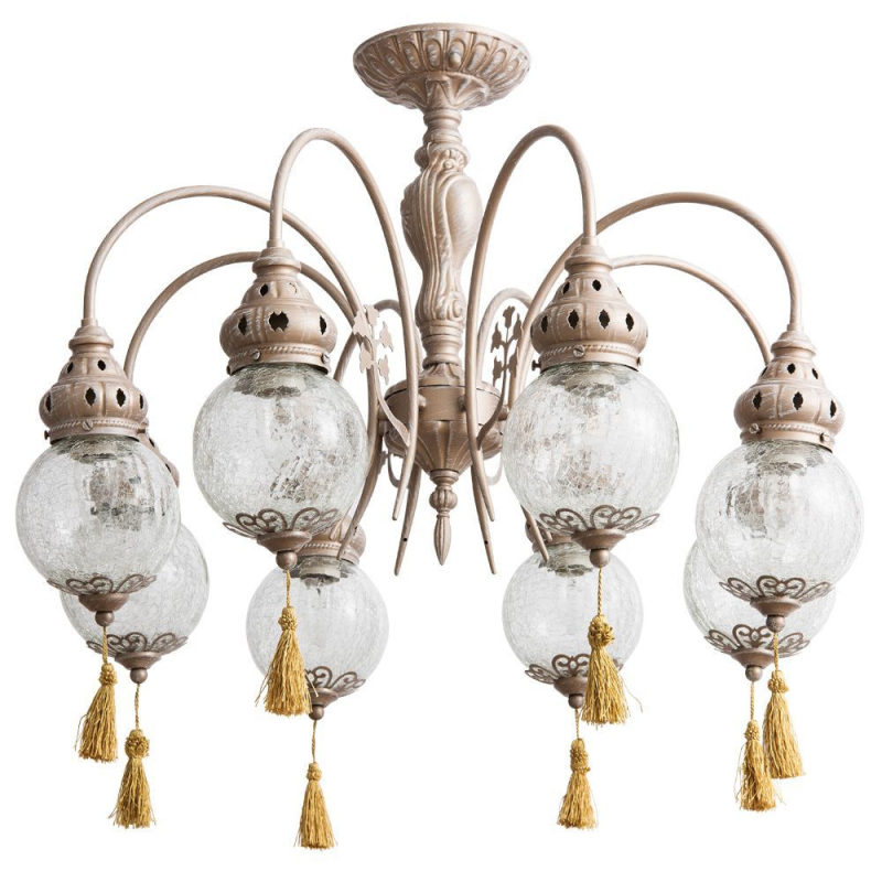 Потолочная люстра Arte Lamp A2146PL-8GA в #REGION_NAME_DECLINE_PP#