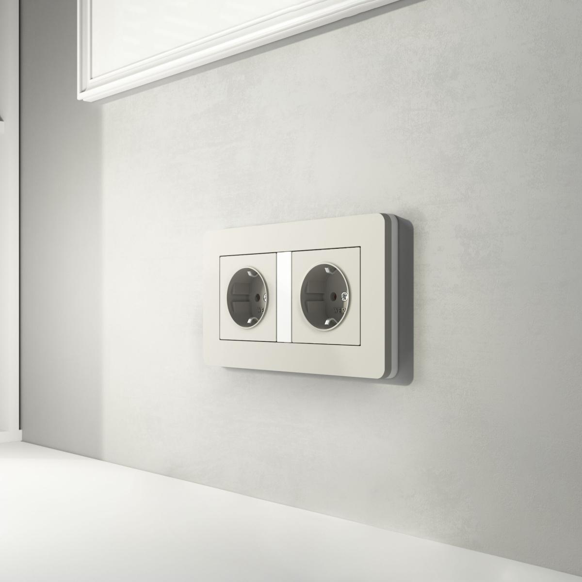 Рамка двухместная Werkel Split 4690389206061 W0023067 a067260 в Санкт-Петербурге