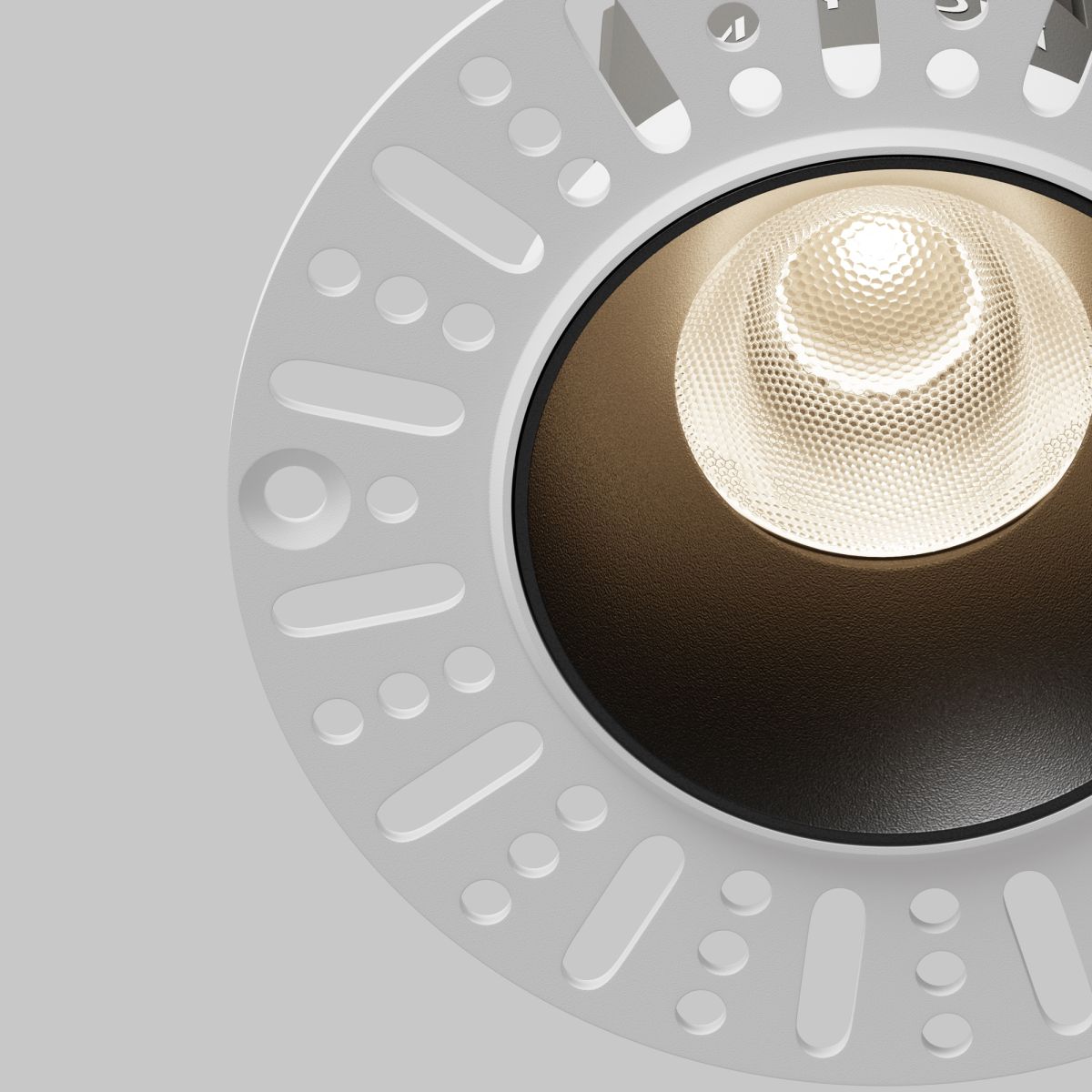Встраиваемый светильник Maytoni Technical Dip DL124-10W-4K-TRS-B в Санкт-Петербурге