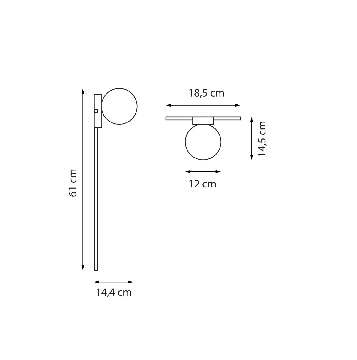 Настенный светильник Lightstar Globo 812617 в #REGION_NAME_DECLINE_PP#