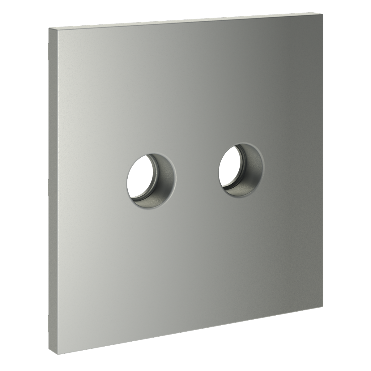 Накладка для розетки телевизионной оконечной TV+SAT Voltum S70 (сталь) VLS001605 в #REGION_NAME_DECLINE_PP#