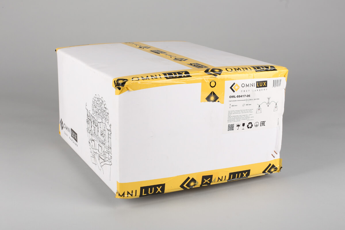 Потолочная люстра Omnilux Arosio OML-88417-06 в Санкт-Петербурге