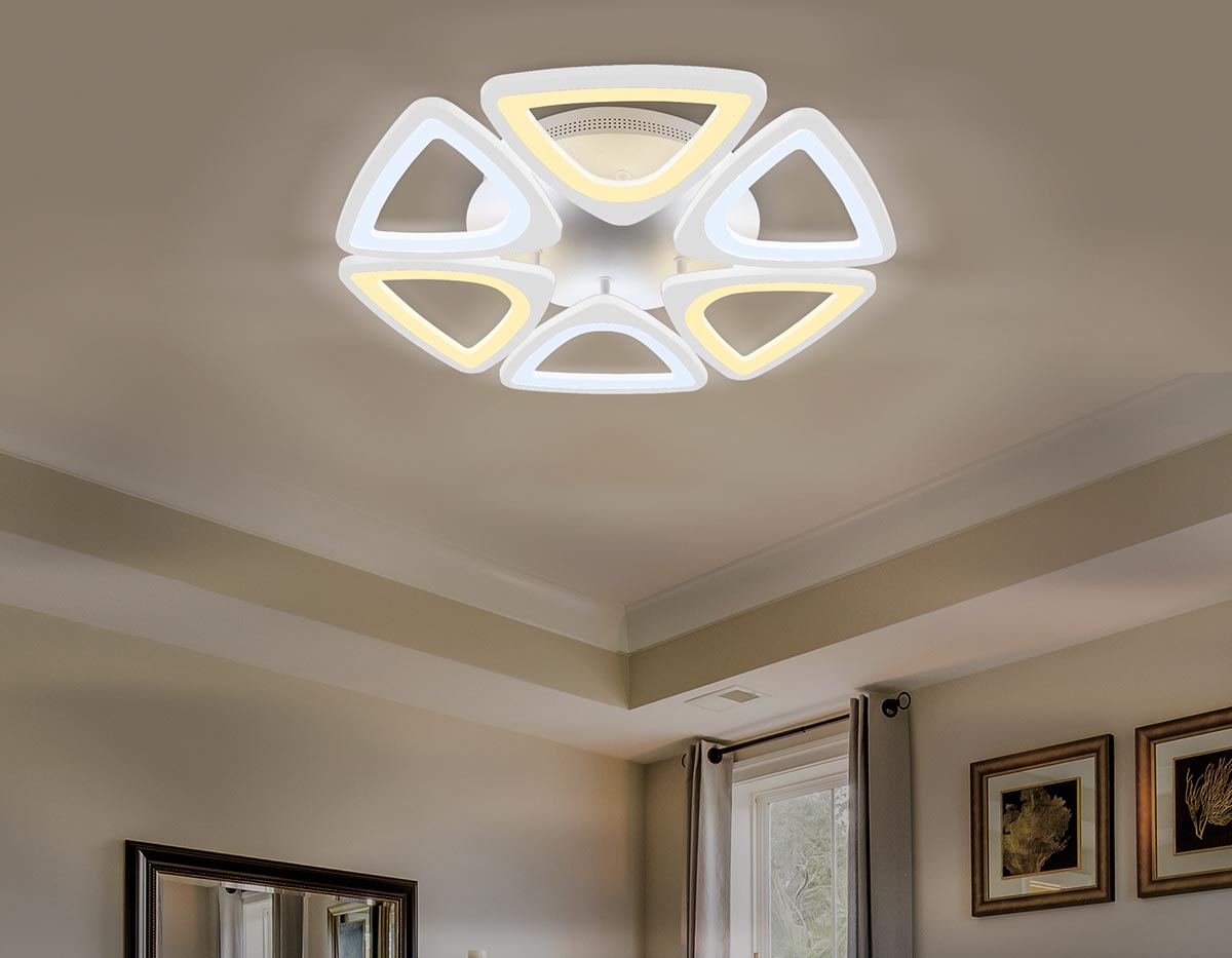 Потолочная светодиодная люстра Ambrella Light Acrylica Original FA4494 в Санкт-Петербурге