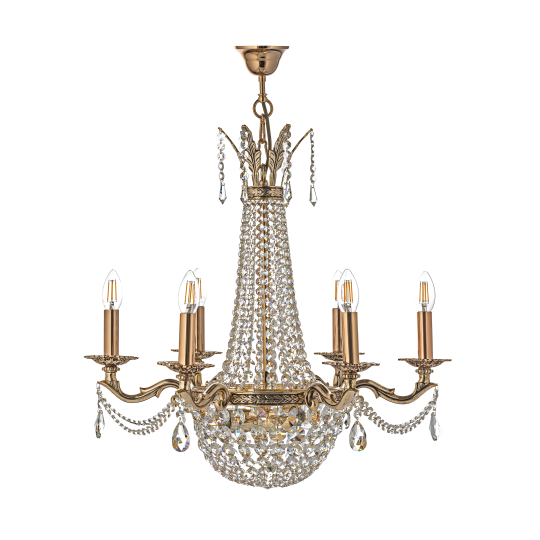 Подвесная люстра Arti Lampadari Amelia E 1.6.6.502 GB в Санкт-Петербурге