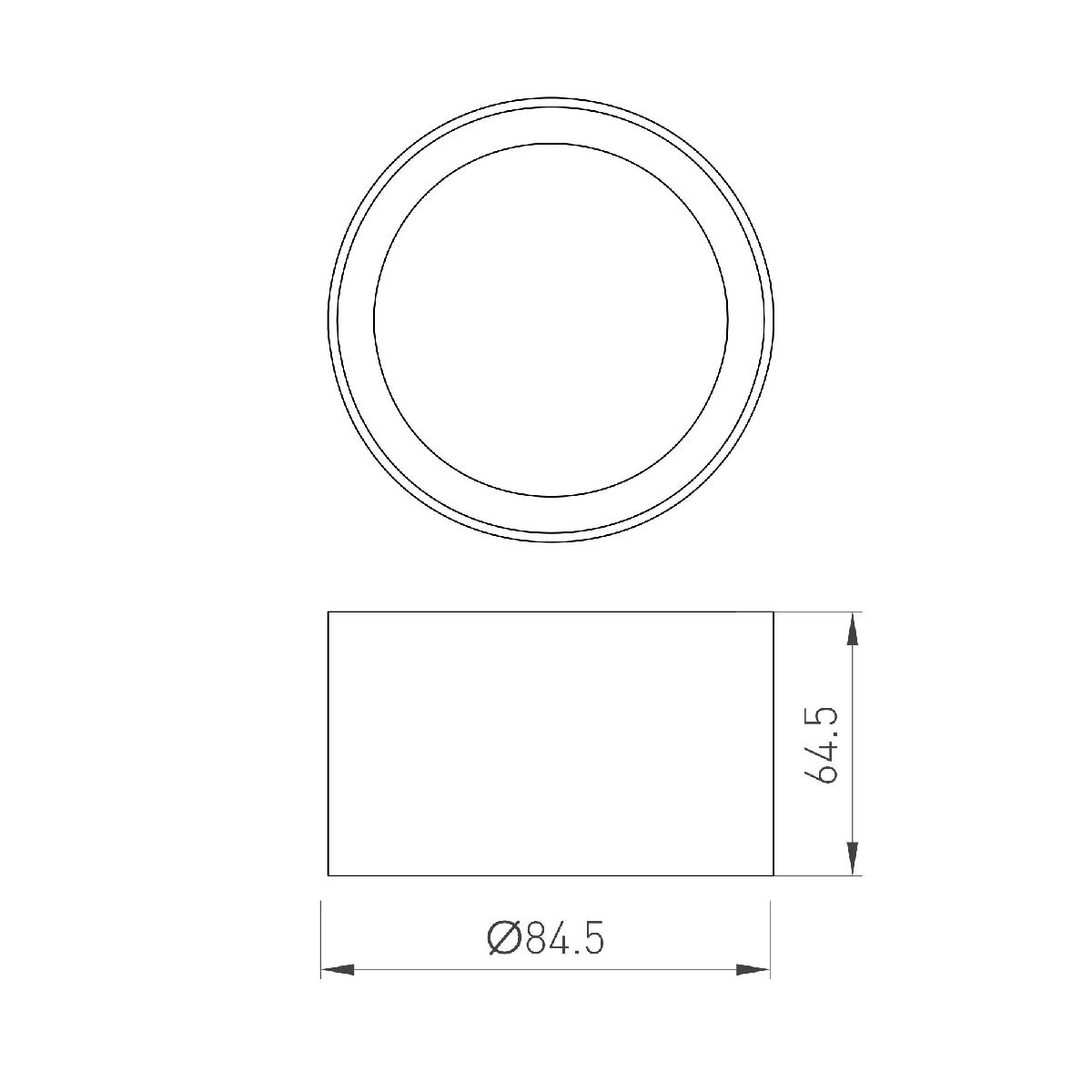 Кольцо антибликовое Arlight LGD-ANTIGLARE-RING-R85 (BK) 046757 в Санкт-Петербурге