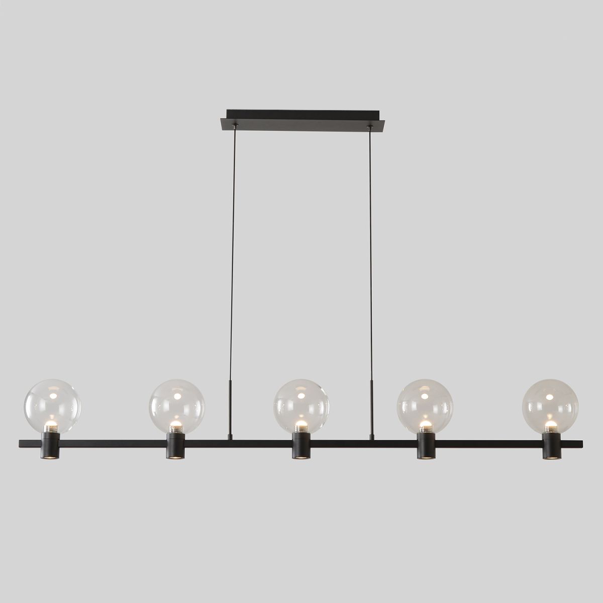 Подвесной светильник Crystal Lux DUET SP35W LED BLACK в Санкт-Петербурге