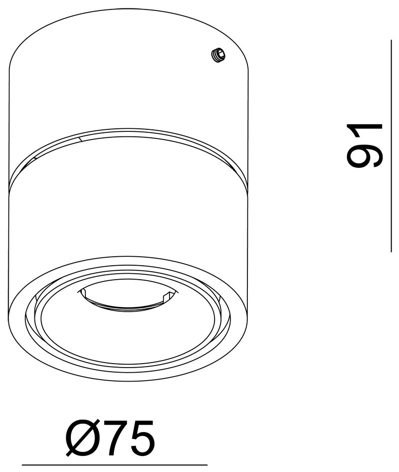 Накладной спот Deko-Light Uni 348122 в Санкт-Петербурге