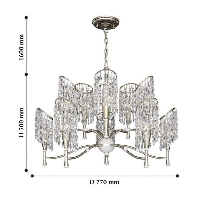 Подвесная люстра Favourite Ladora 2299-10P в Санкт-Петербурге