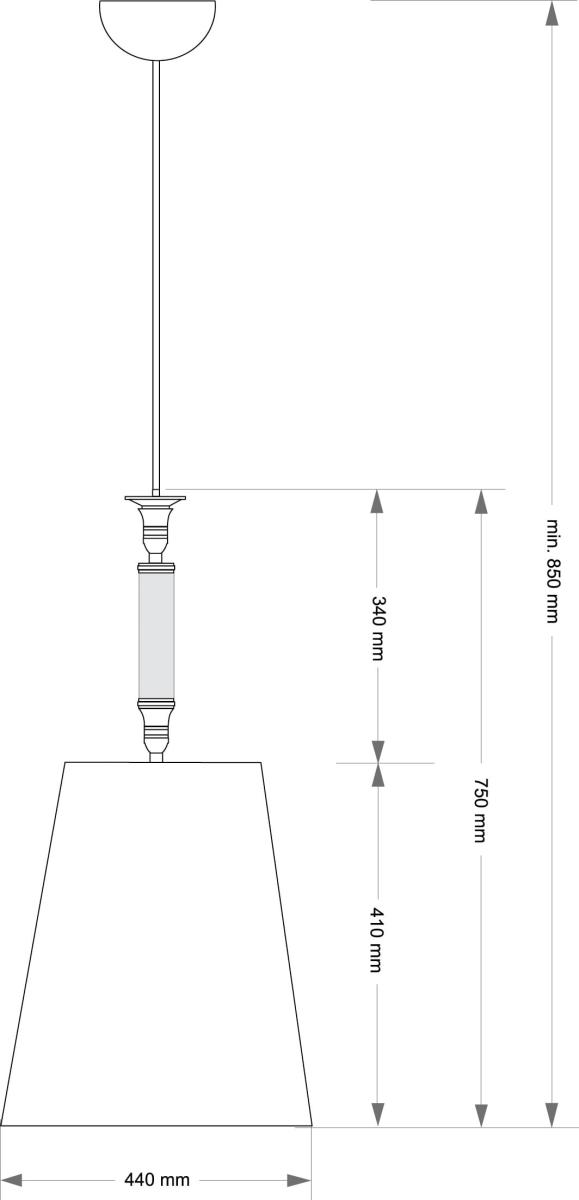 Подвесной светильник Kutek Napoli NAP-ZWD-1(P/A) в #REGION_NAME_DECLINE_PP#