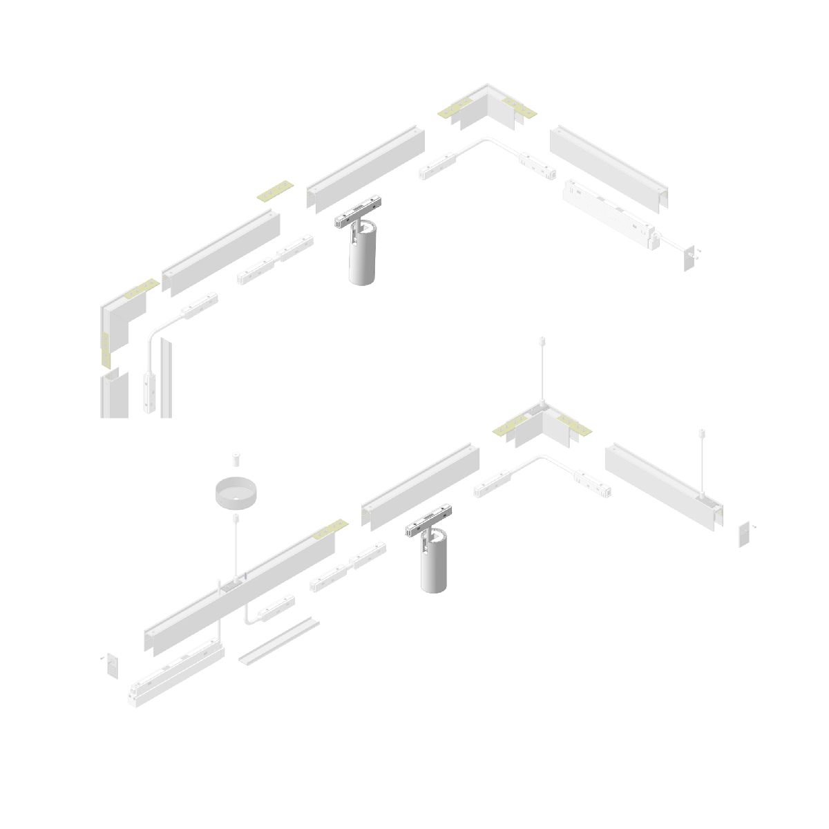 Трековый магнитный светильник Vitaluce VT0200047-01 в Санкт-Петербурге