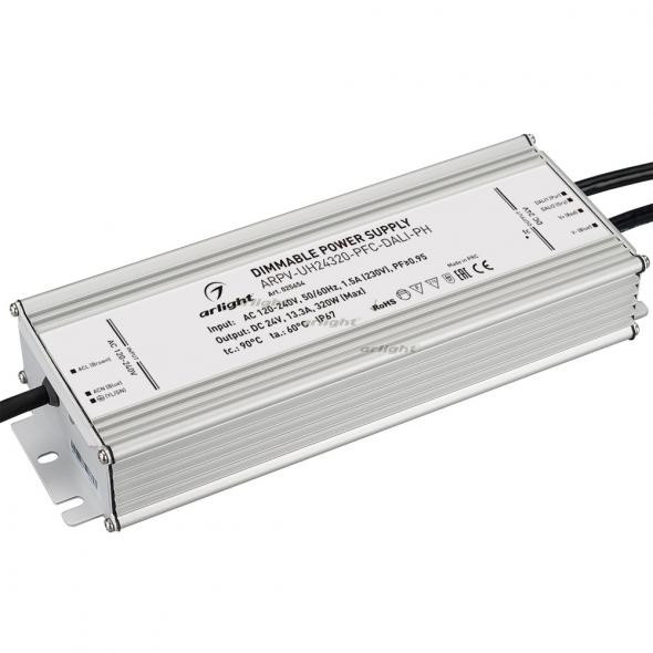 Блок питания Arlight ARPV-UH24320-PFC-DALI-PH (24V, 13.3A, 320W) 025654 в Санкт-Петербурге