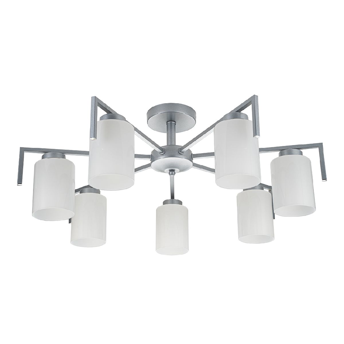 Люстра на штанге Escada Style 1142/7P Silver УЦ в #REGION_NAME_DECLINE_PP#