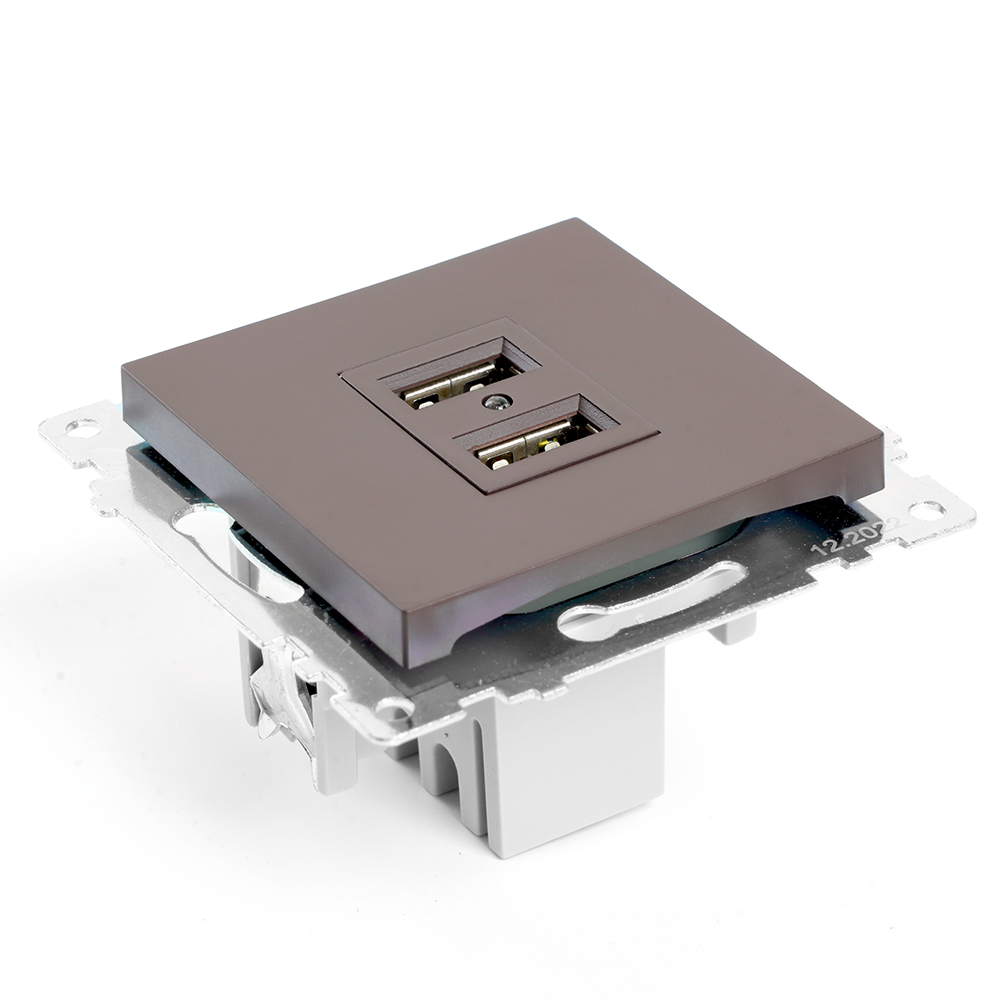 Розетка USB 2-местная Stekker Катрин GLS10-7115-04 49027 в #REGION_NAME_DECLINE_PP#