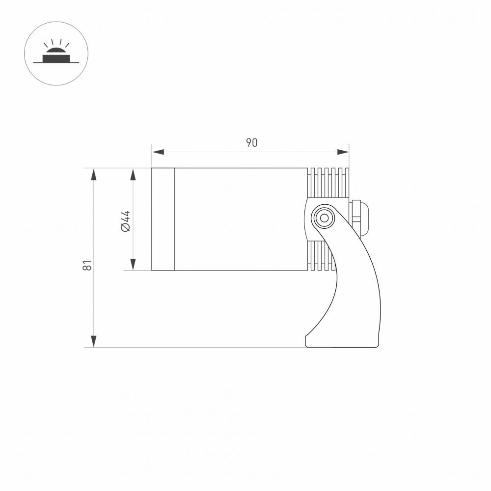 Светильник для фонтанов Arlight Kt-water 028079 в Санкт-Петербурге