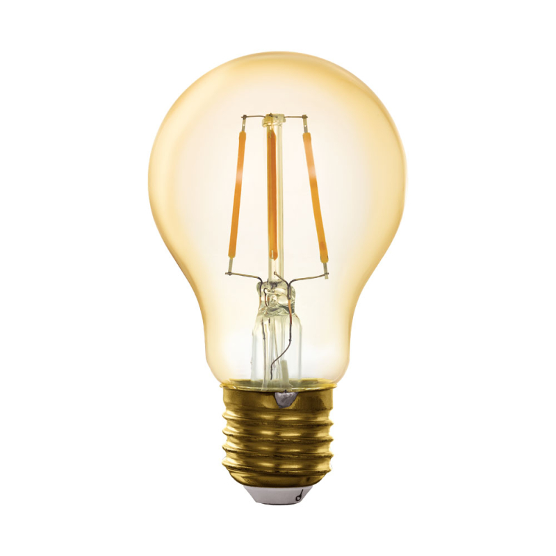 Светодиодная филаментная лампа Eglo CONNECT E27 5,5W 2200K груша янтарная 11864 в Санкт-Петербурге