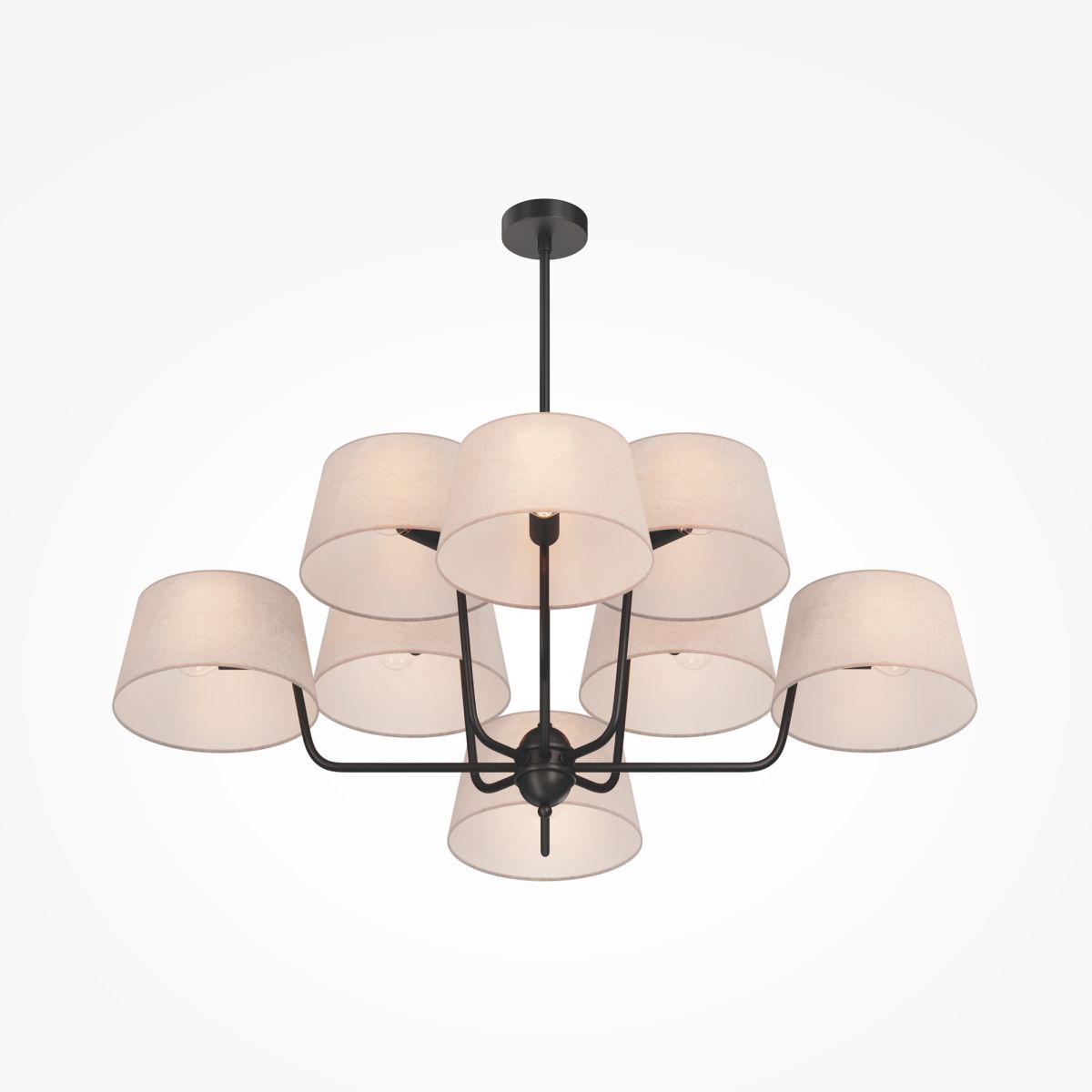 Люстра на штанге Maytoni Modesto MOD360PL-08B в Санкт-Петербурге
