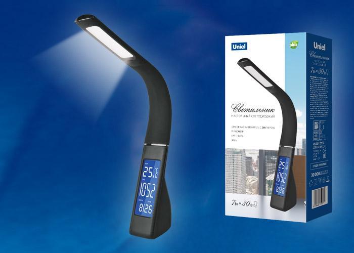 Настольная лампа (UL-00003333) Uniel TLD-550 Black/LED/260Lm/4500K/Dimmer в Санкт-Петербурге