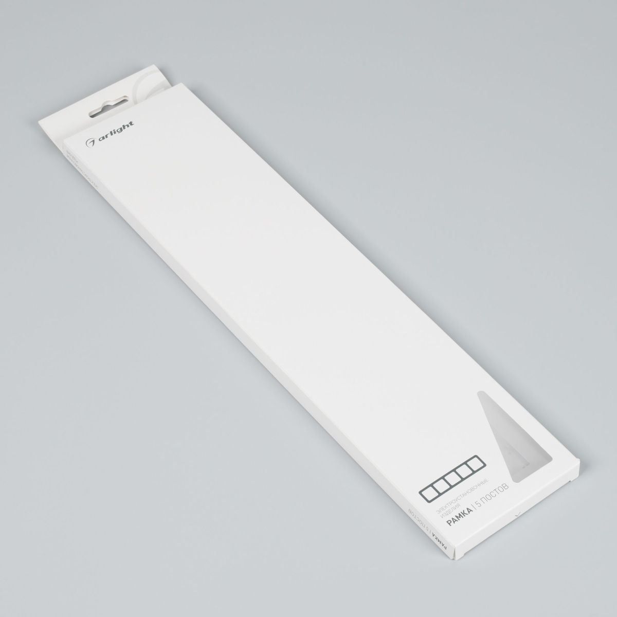 Рамка на 5 постов алюминиевая Arlight FRM-AKIRY-SFAL-5-SR 049746 в Санкт-Петербурге