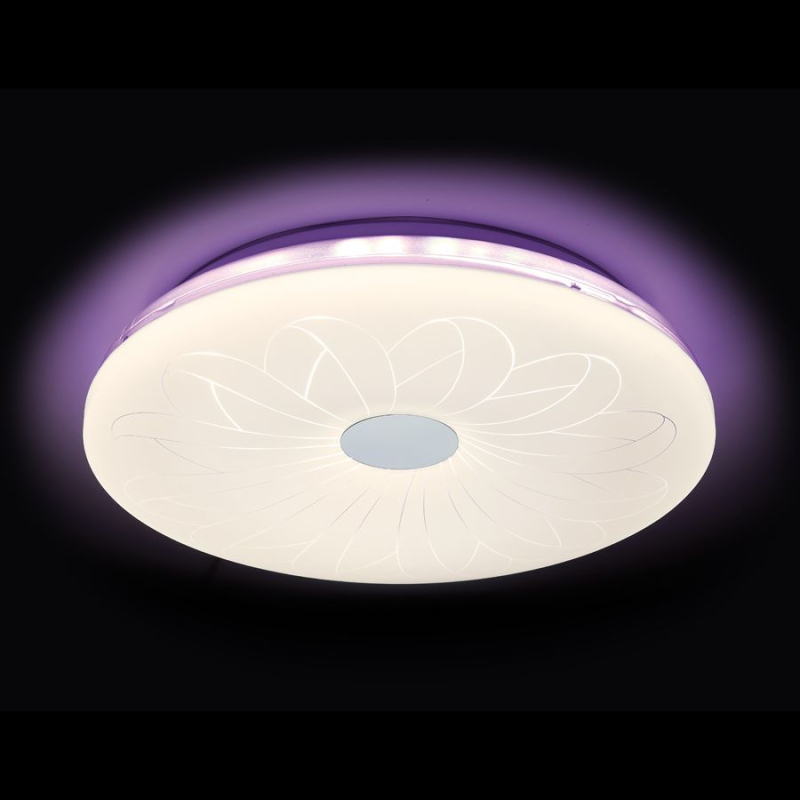Потолочный светодиодный светильник Ambrella Light Orbital Design F78 PU 80W D420 в Санкт-Петербурге